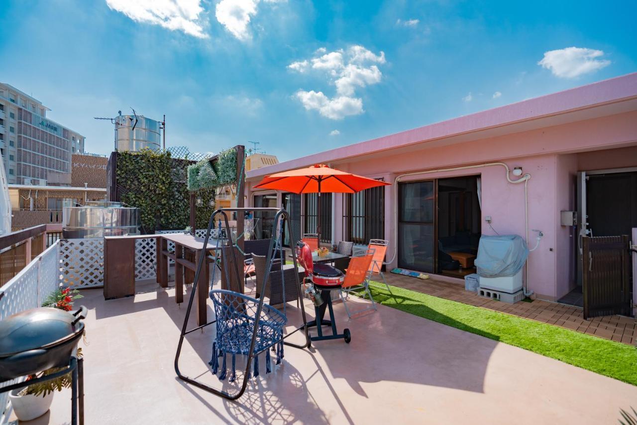 Terrace House Tsubokawa Villa Naha Ngoại thất bức ảnh